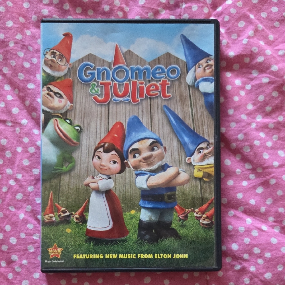 🩵2 For $15🩵Gnomeo & Juliet DVD Movie — Colorful Red, Blue, Green